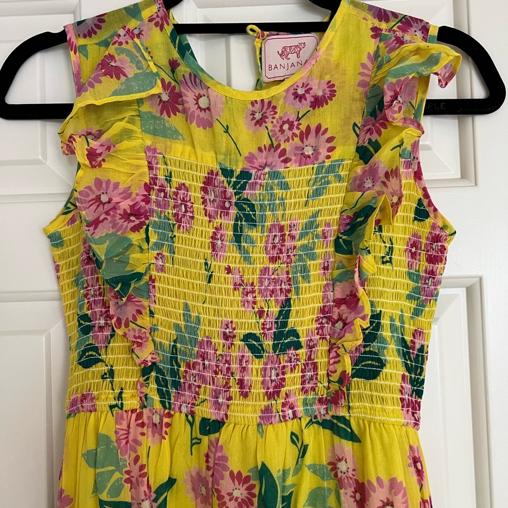 Banjanan Yellow Floral Dress